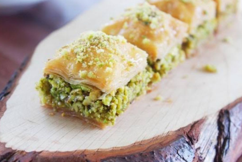 Baklava de pistacho