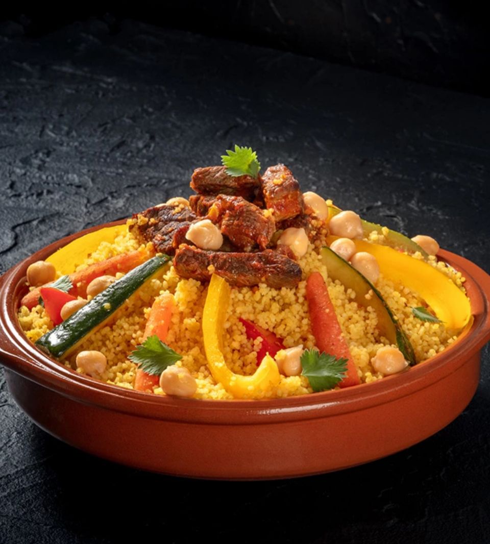 Couscous de cordero